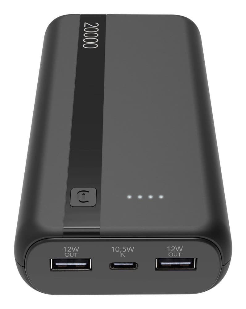 Entry caricatori portatili, 10000 mAh Cellularline – Trony