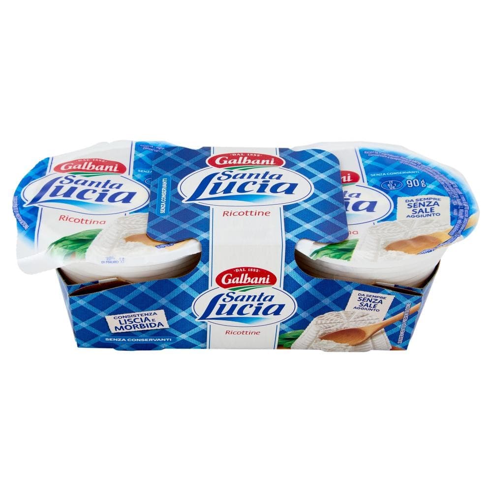 Ricottine Santa Lucia, 2 x 90 g Galbani – Coop