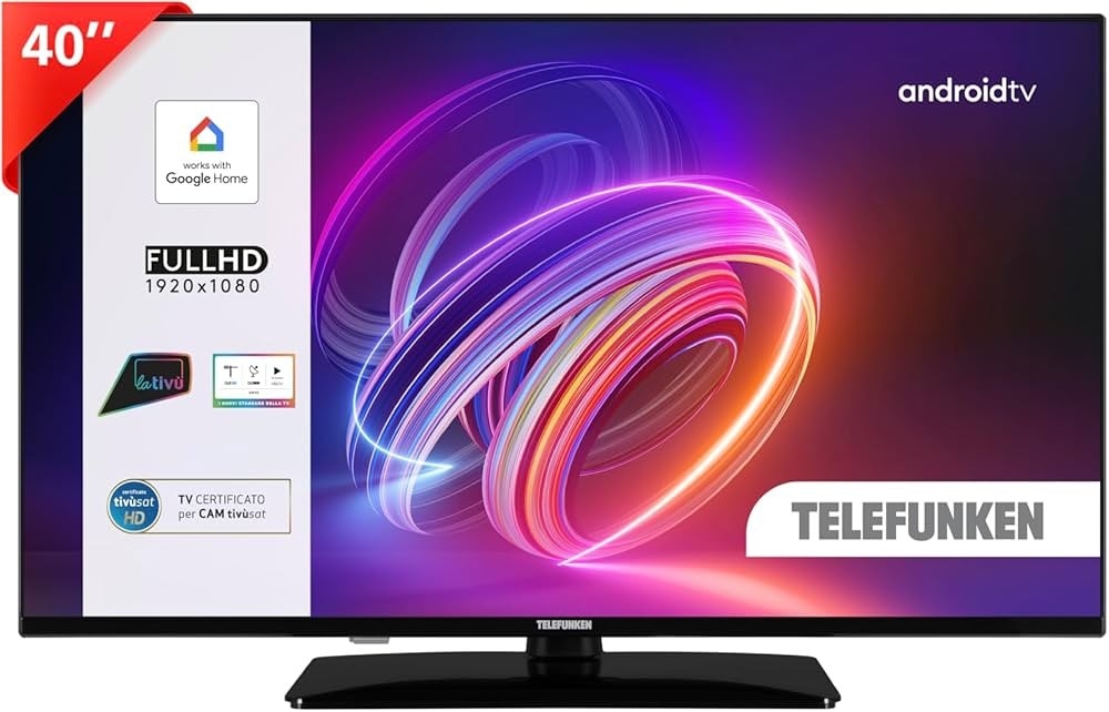 Telefunken TV LED 40" 40" in offerta da Trony
