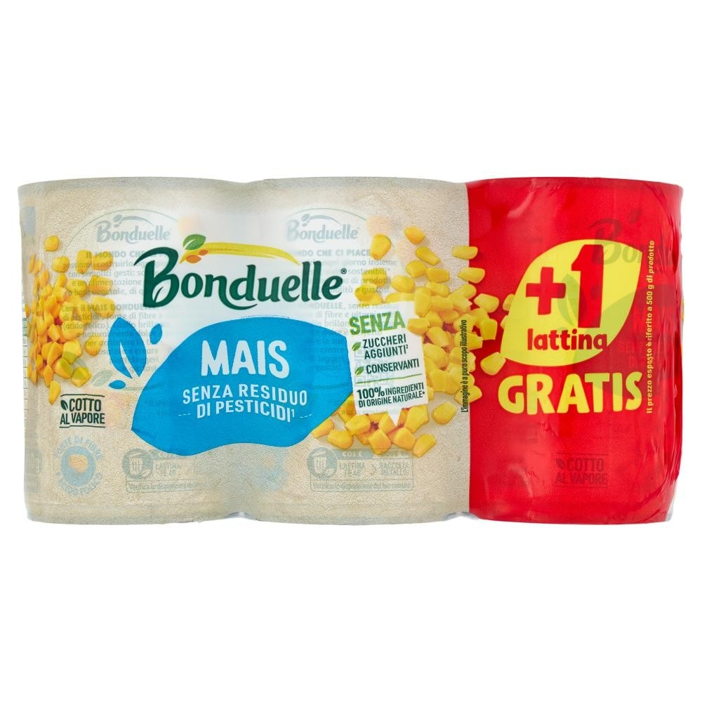 Mais 210 g x 2 + 1 Bonduelle in offerta da Iper La grande i