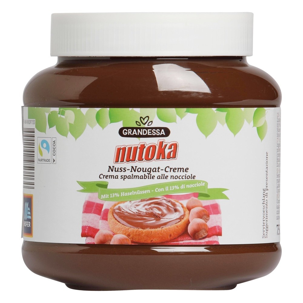 Crema alla nocciola 750 g GRANDESSA in offerta da ALDI