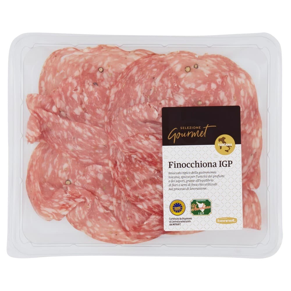 Finocchiona IGP 100 g Gourmet Bennet in offerta da Bennet