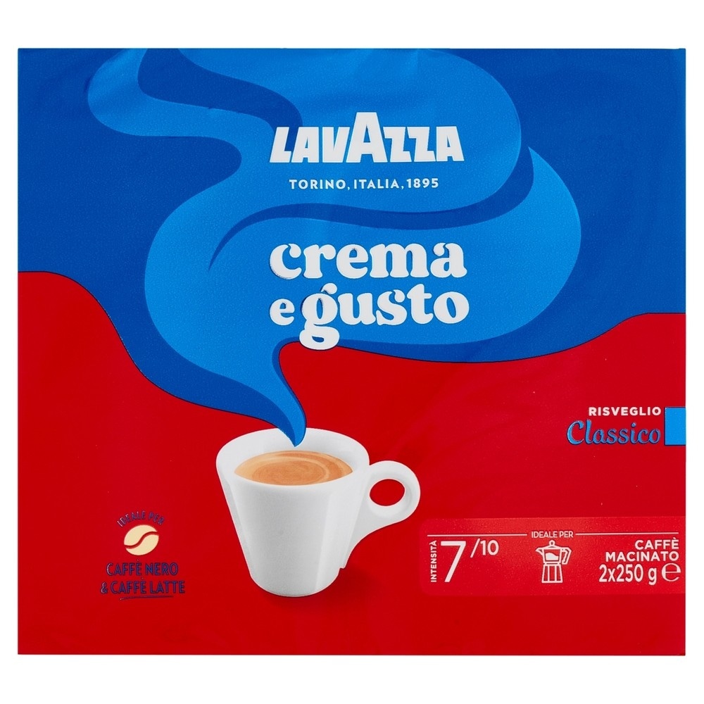 Caffè Crema e Gusto Lavazza classico 2 x 250 g = 500 g - Offerta nel negozio Penny