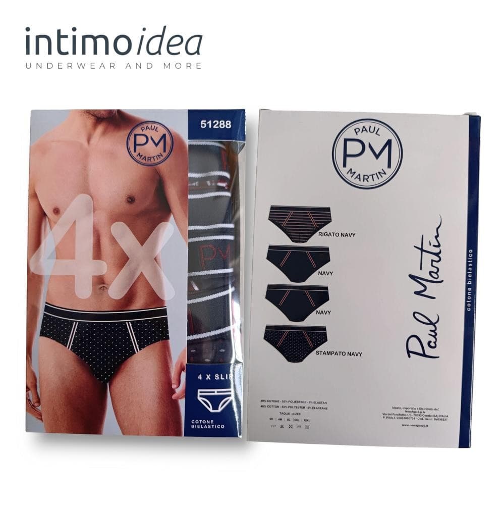 Conf. 3 boxer o 4 slip uomo, tg. M-XXL PAUL MARTIN – Iper La grande i