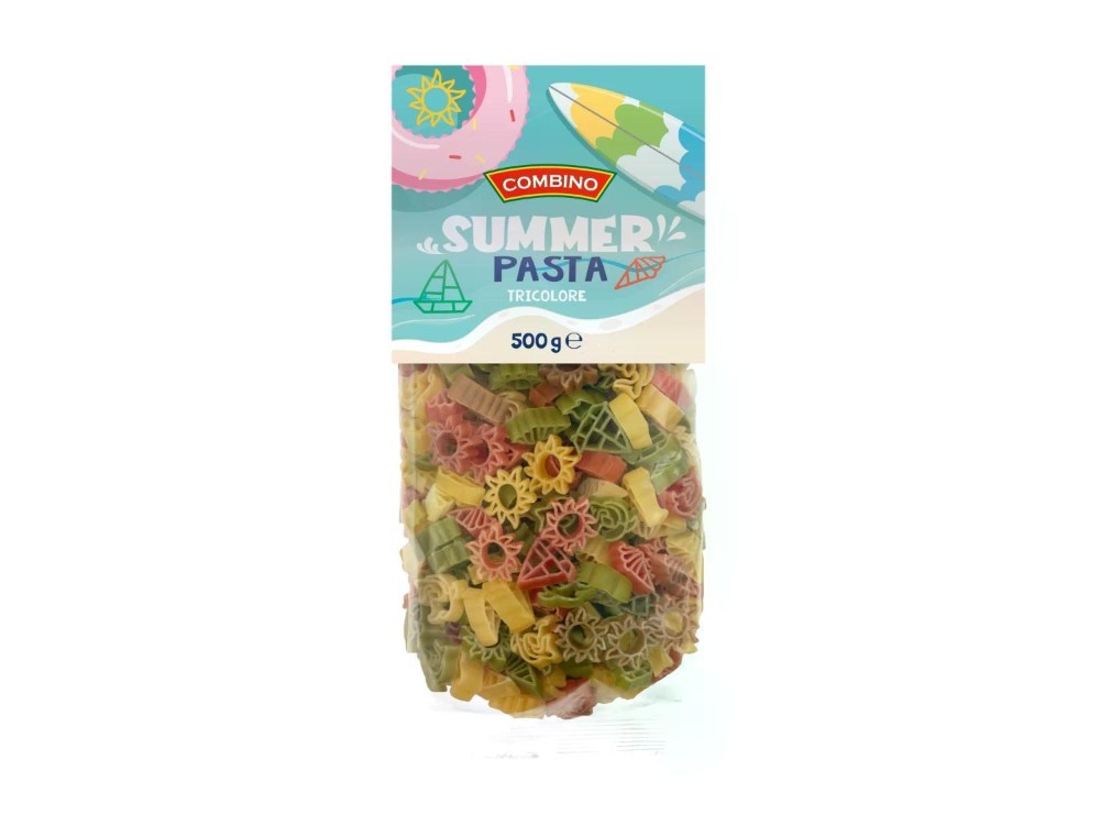 Pasta tricolore tema Summer 500 g Combino - Offerta nel negozio Lidl
