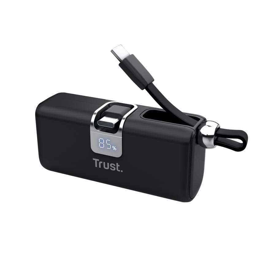 Trust powerbank compatto Type-C 26105 26104 5000MAH in offerta da Risparmio Casa