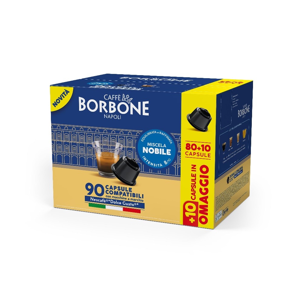 Capsule Caffè Borbone conf. da 80 + 10 caps gratis = 90 caps in offerta da Penny