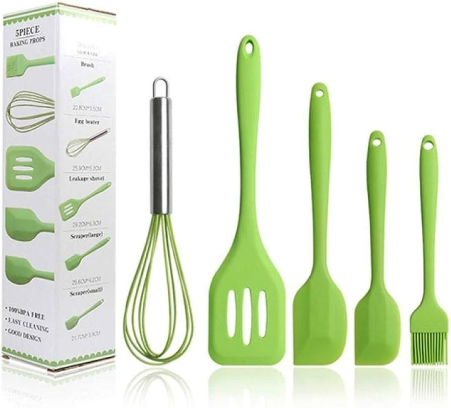 5 utensili da cucina colore verde 5 utensili - Offerta nel negozio Carrefour