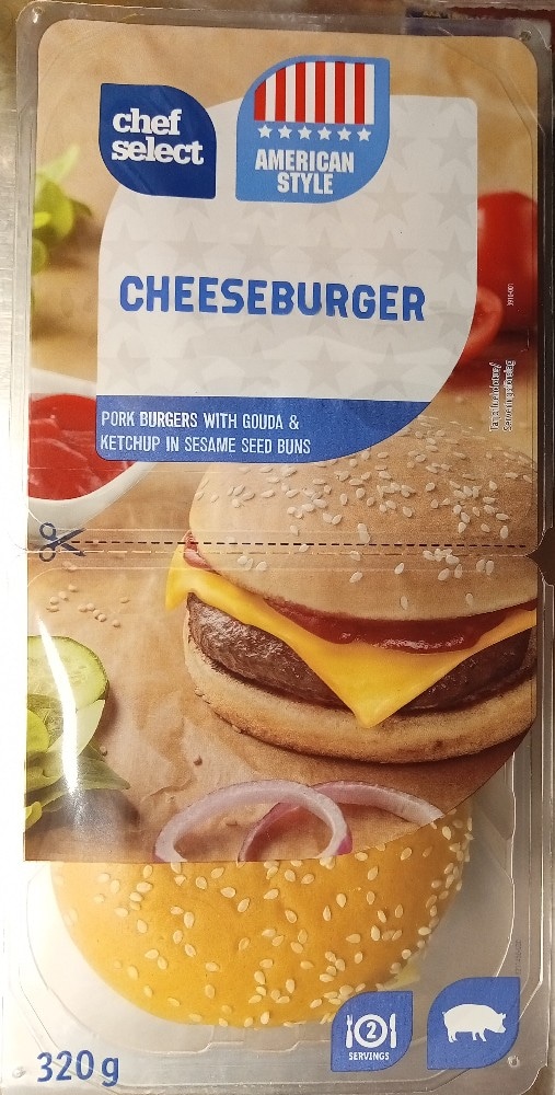 Cheeseburger 320 g Chef Select - Offerta nel negozio Lidl