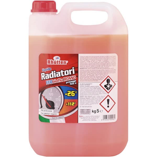 Liquido radiatori Rhutten, 5 litri – Il Gigante