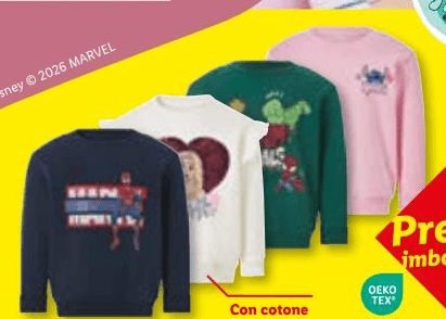 Felpa da bambini Lupilu – Lidl