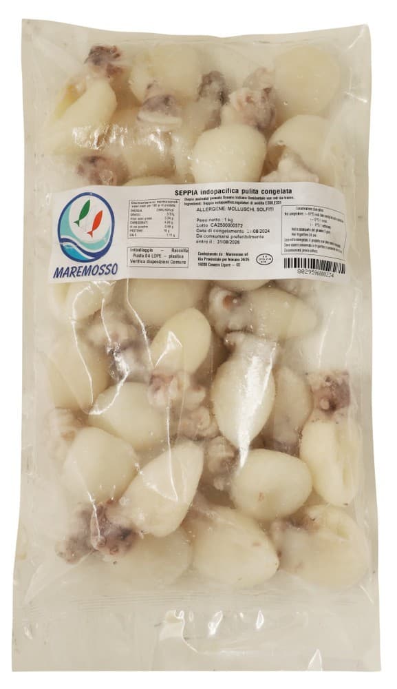 Seppia indopacifica pulita 1 kg Maremosso in offerta da Bennet