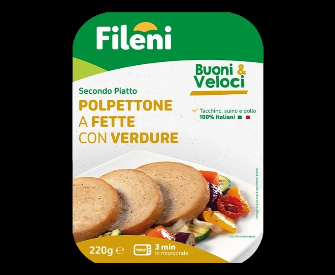 Polpettone a fette 220 g Fileni in offerta da Carrefour