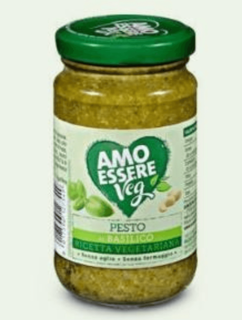 Pesto al Basilico 190 g AMO ESSERE Veg - Offerta nel negozio Eurospin