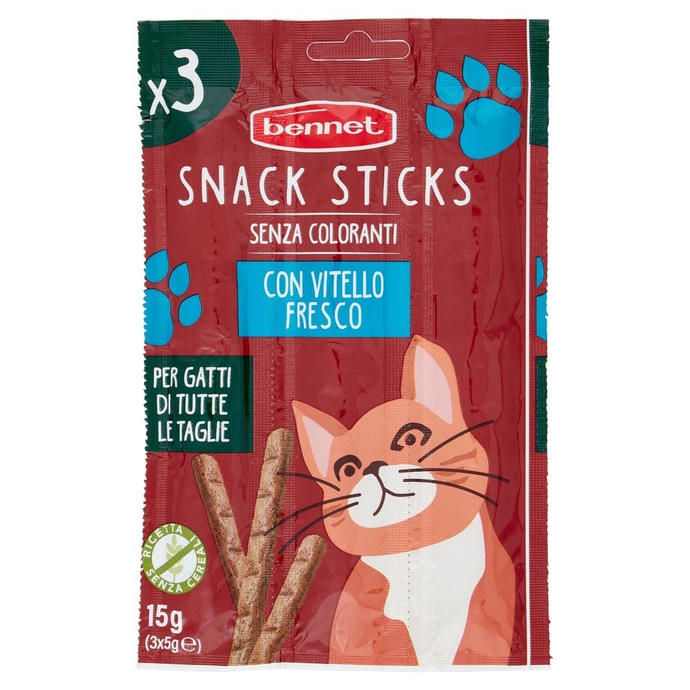 Snack sticks per gatti g 15 Bennet - Offerta nel negozio Bennet