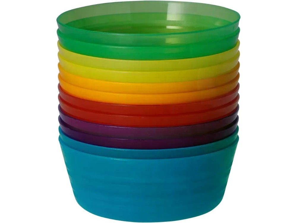 Silvercrest posate, bicchieri, piatti o ciotole riutilizzabili 12 o 36 pezzi in offerta da Lidl