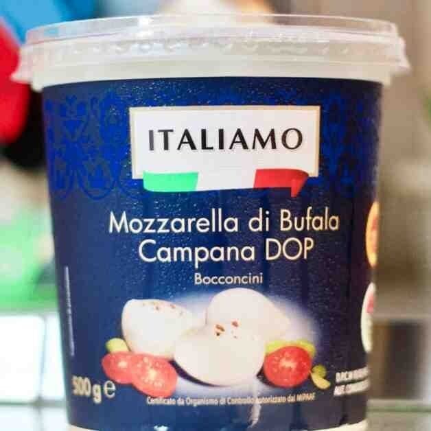 Bocconcini di Mozzarella di Bufala Campana DOP, 500 g Italiamo – Lidl