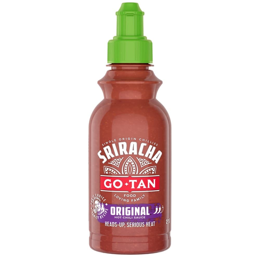 Go-Tan Sriracha sauce hot chilly sauce, 215 ml – Carrefour