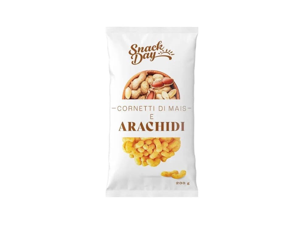 Snack Day cornetti di mais e arachidi, 200 g – Lidl