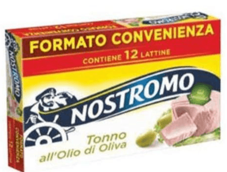 Tonno all'olio di oliva Nostromo, 12x60 g – Il Gigante