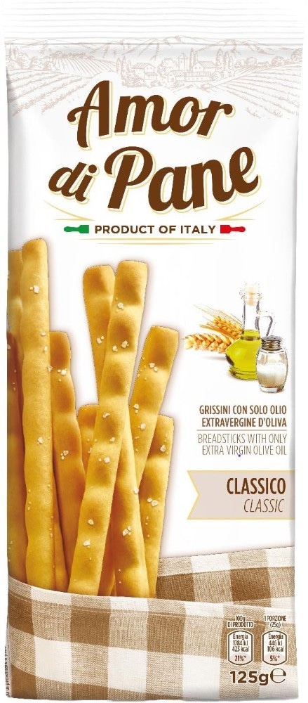 Grissini Amor di Pane 125 g - Offerta nel negozio Penny