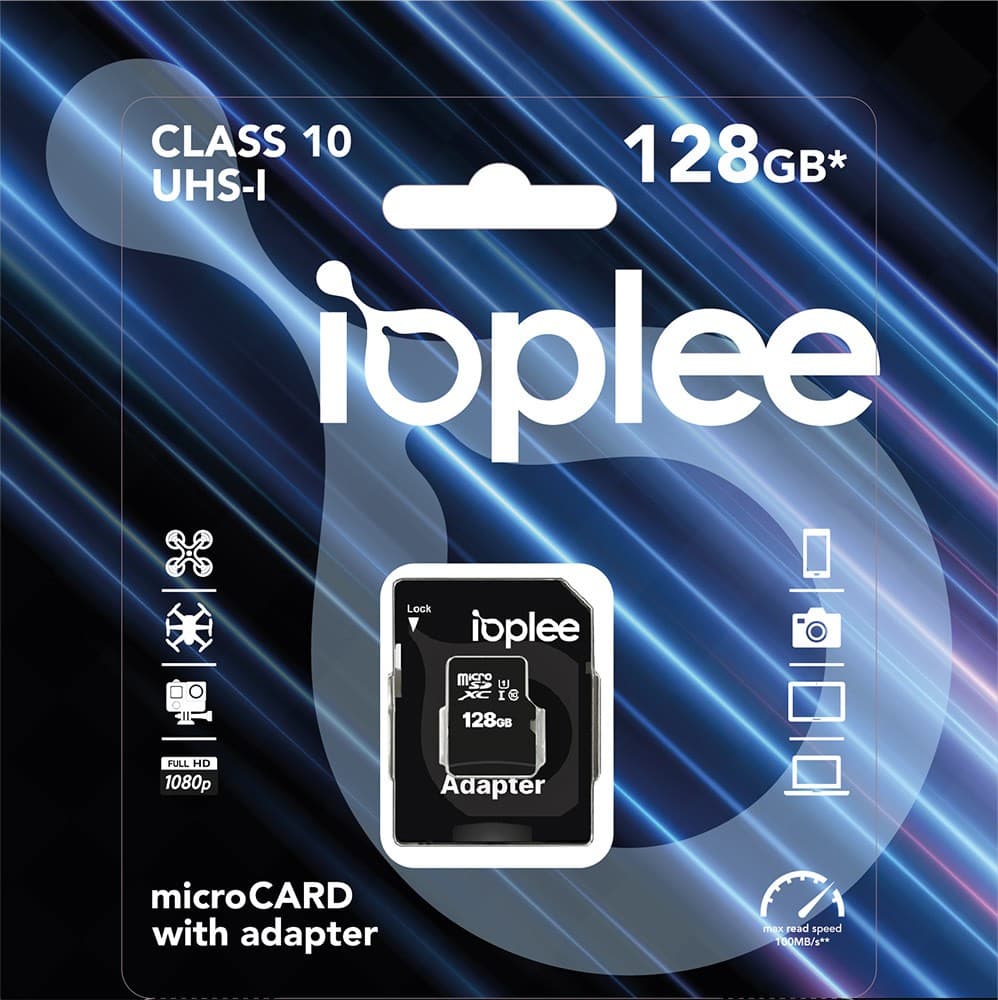 Memoria Flash MicroSD, 128GB – Unieuro