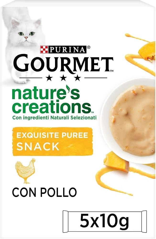 Purina Gourmet Nature's Creations snack per gatti conf. da 5 in offerta da Bennet