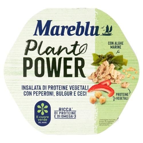 Proteine vegetali Plant Power o Insalata di proteine vegetali, 80 g x2 o 220 g Mareblu – Iper La grande i