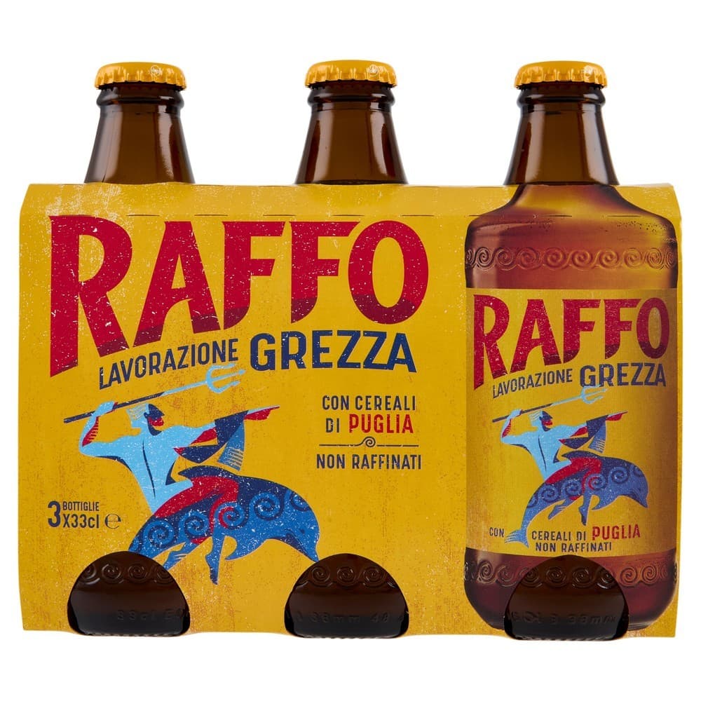 Birra Grezza Non Filtrata Raffo 990 ml in offerta da Bennet