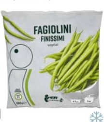 Fagiolini finissimi surgelati 600 g Iper in offerta da Iper La grande i