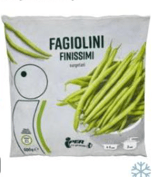 Fagiolini finissimi 600 g in offerta da Eurospin