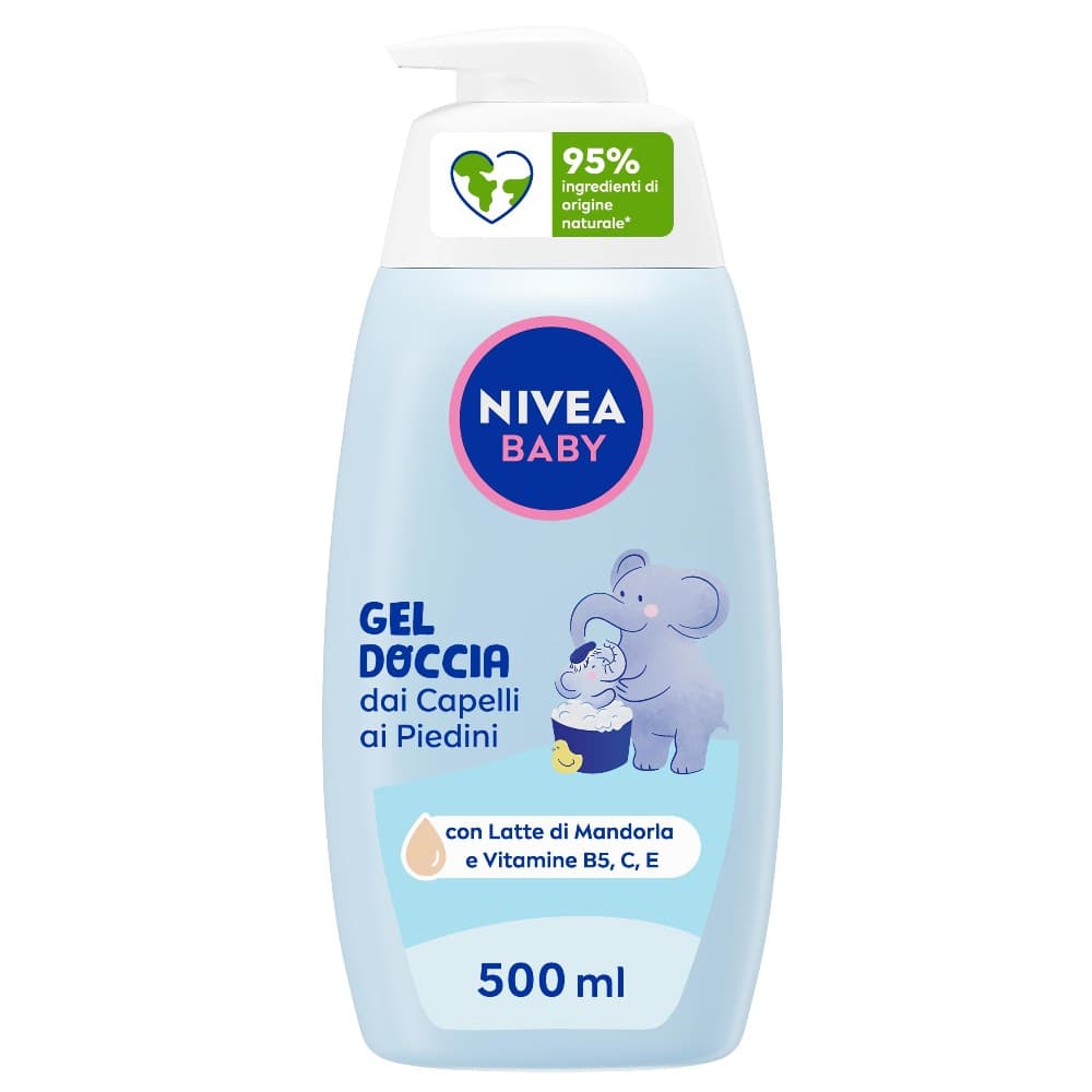 Gel doccia detergente Nivea Baby, 500 ml – Bennet