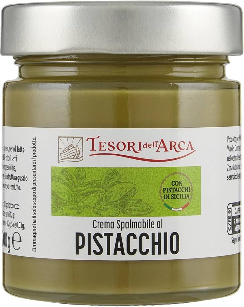 Crema spalmabile al pistacchio Tesori dell'Arca, 200 g – Panorama