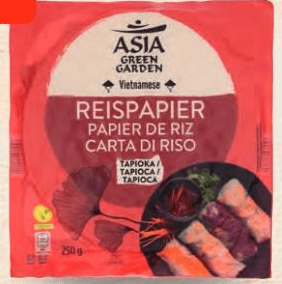 Asia Green Garden carta di riso, 250 g – ALDI