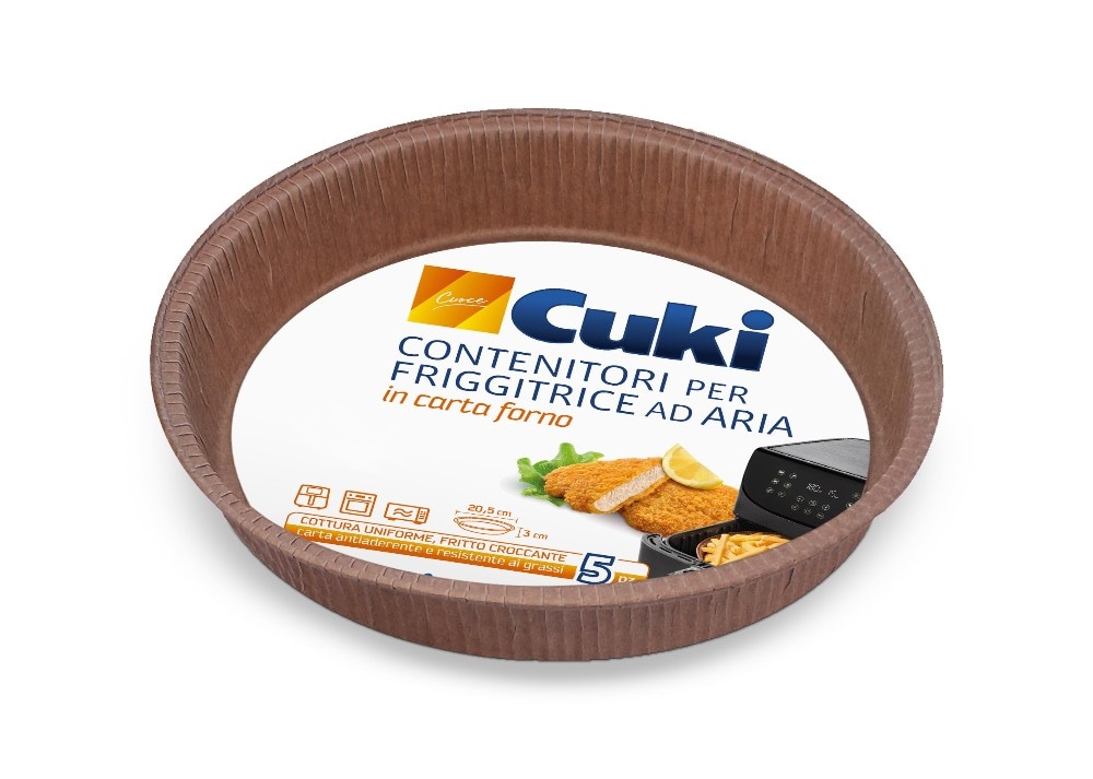 Cartaforno per friggitrice ad aria 5 contenitori Cuki in offerta da Iper La grande i