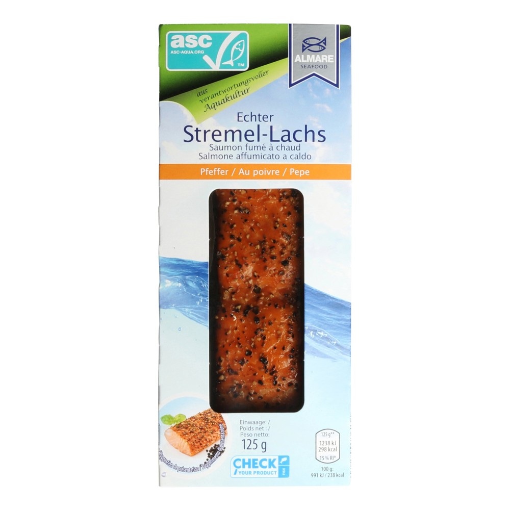 Salmone affumicato a caldo ASC 125 g ALMARE SEAFOOD - Offerta nel negozio ALDI