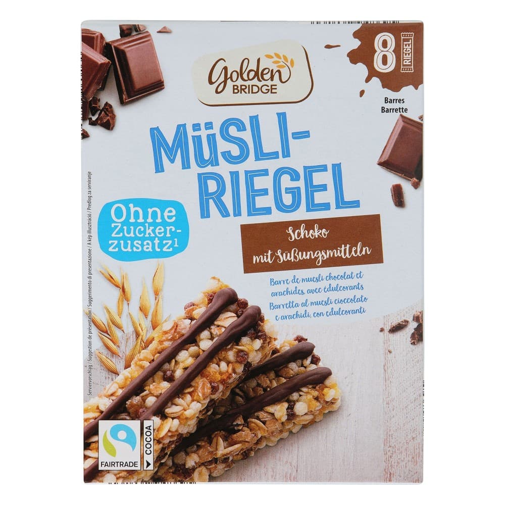 Barrette al muesli 8 x 25 g Golden Bridge in offerta da ALDI