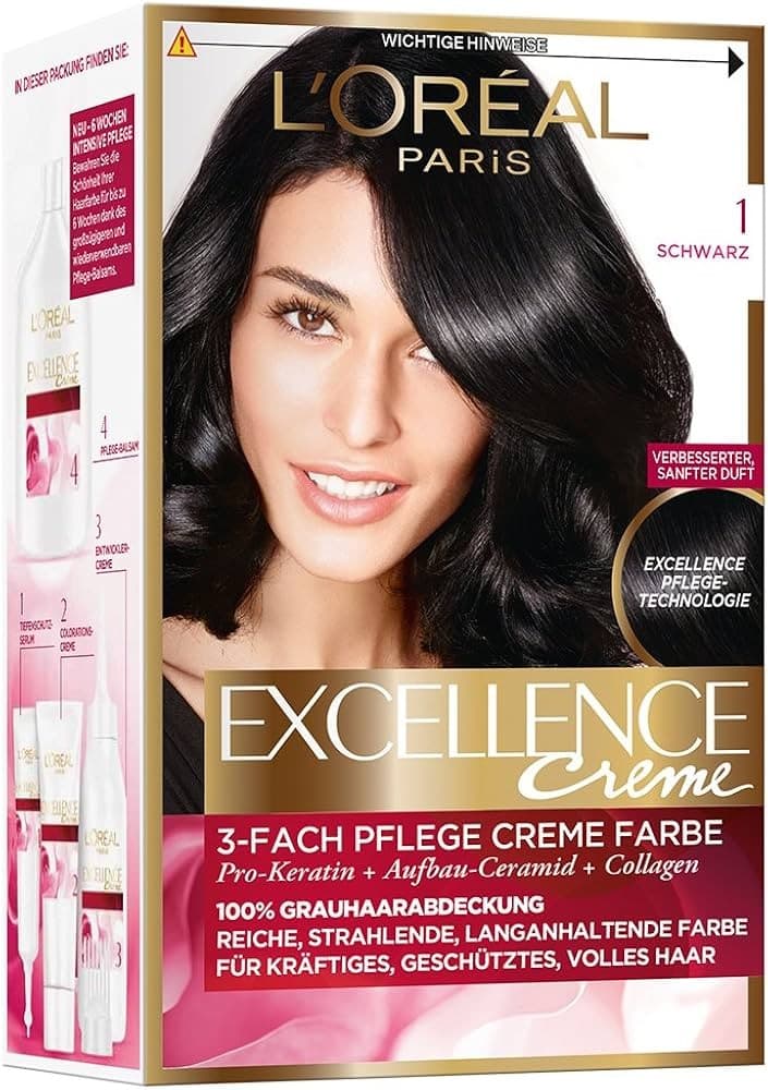 L'Oréal Excellence colorazione capelli 272 g confezione in offerta da Lidl