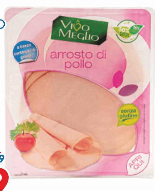 Arrosto di pollo, 100 g Vivo Meglio – MD