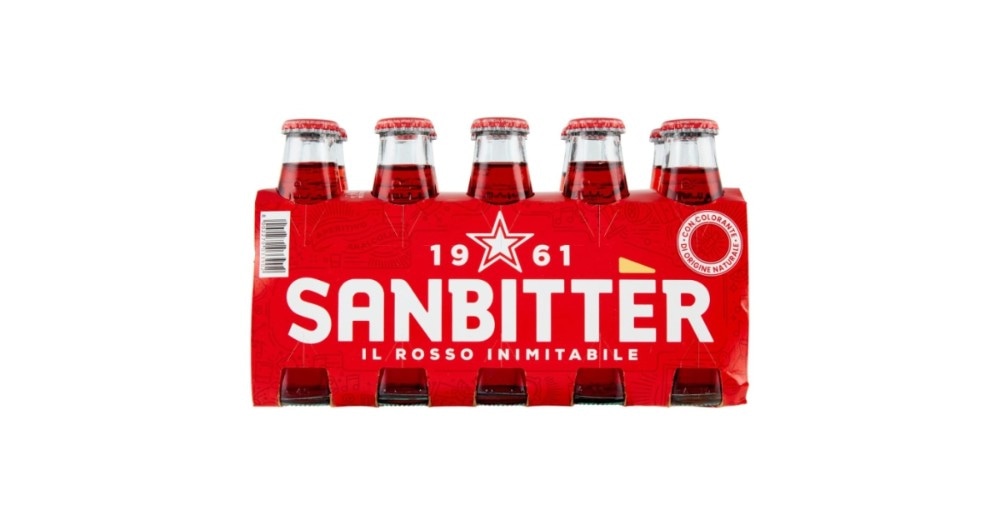 Aperitivo SanBittèr Rosso o Dry 10 pezzi da 100 ml cad. in offerta da Carrefour