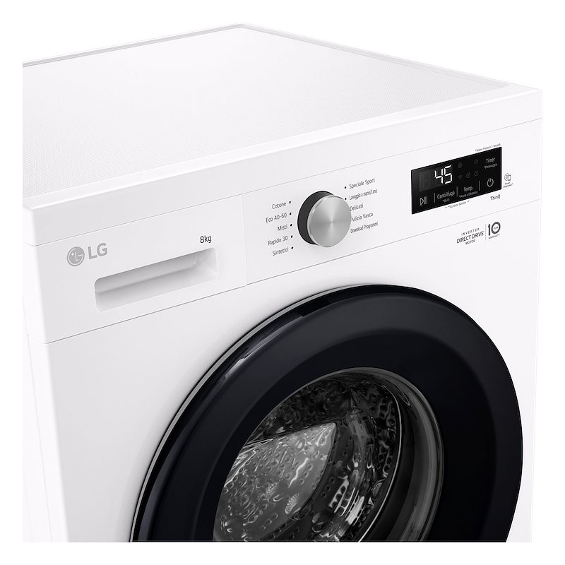 LG Lavatrice F4NX1008NWK 8 kg - Offerta nel negozio Expert