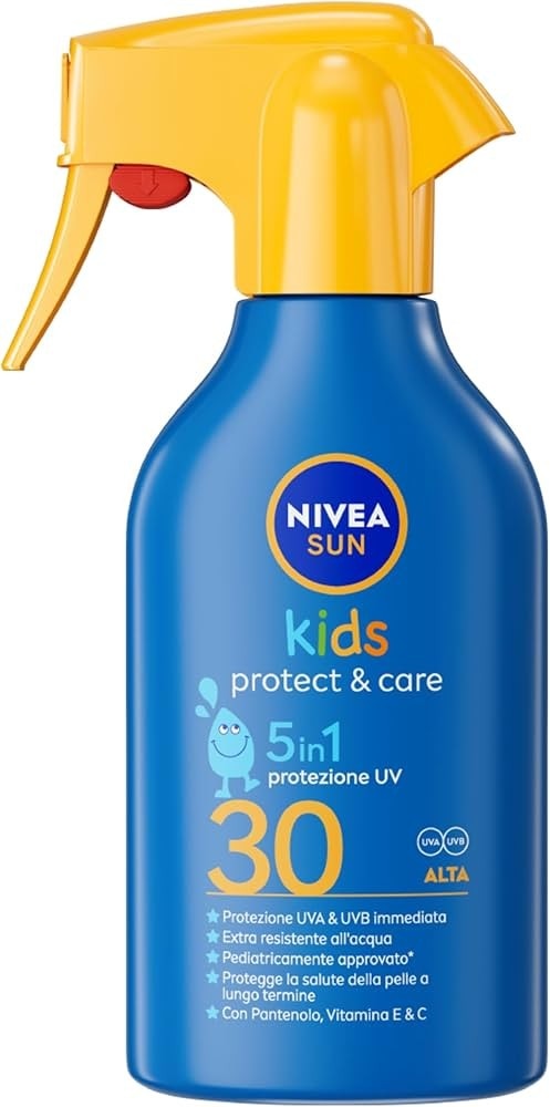 Spray Solare Kids Protect & Care SPF 30 Nivea Sun 250 ml - Offerta nel negozio Carrefour