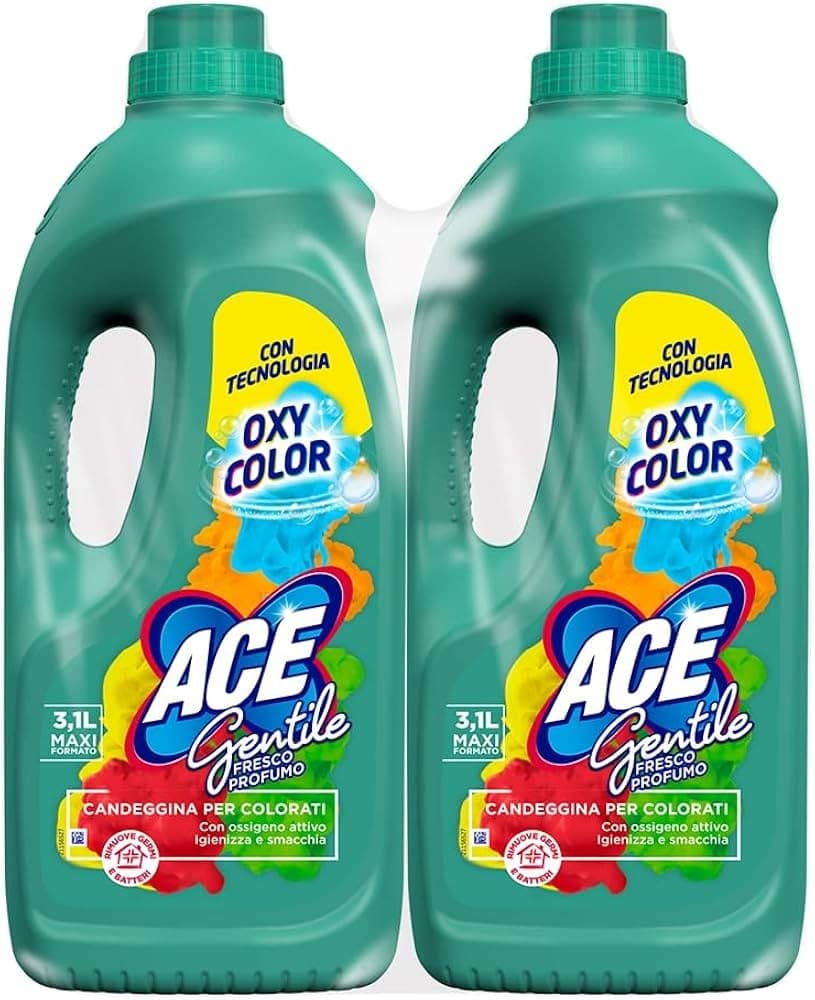 Ace candeggina per colorati, 2 x 3,1 L – Bennet