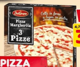 F.lli Del Grano 3 pizza Margherita, 960 g – Dpiù
