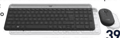 MK470 Kit di tastiera e mouse Wireless – Unieuro