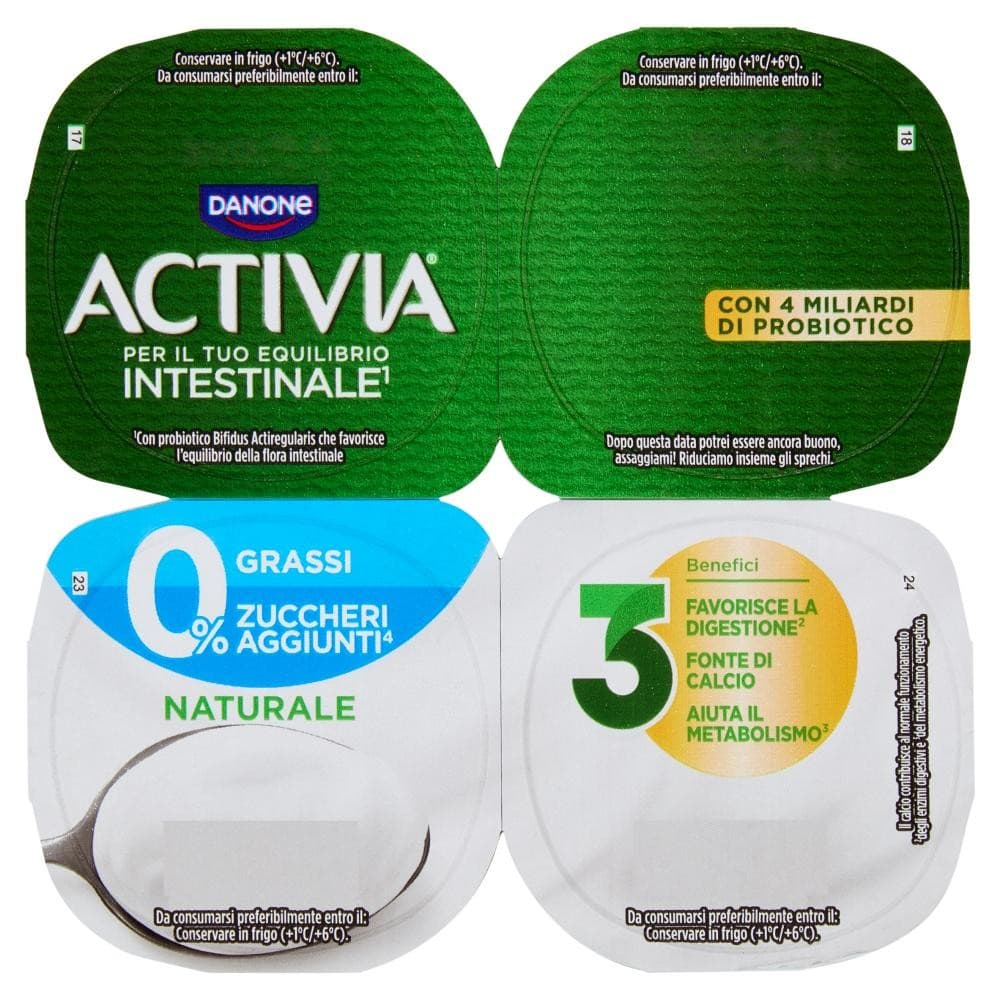 Yogurt con probiotico Bifidus Activia, 1 kg – Bennet