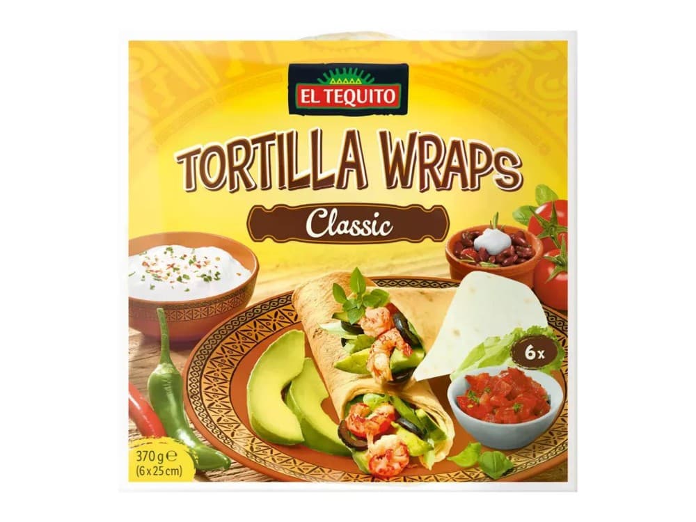 El Tequito tortilla 370 g in offerta da Lidl