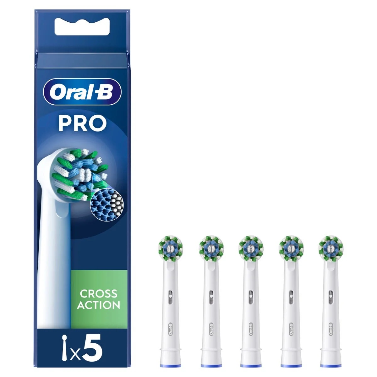 Testine di ricambio Pro Cross Action X 5 Oral B in offerta da Comet
