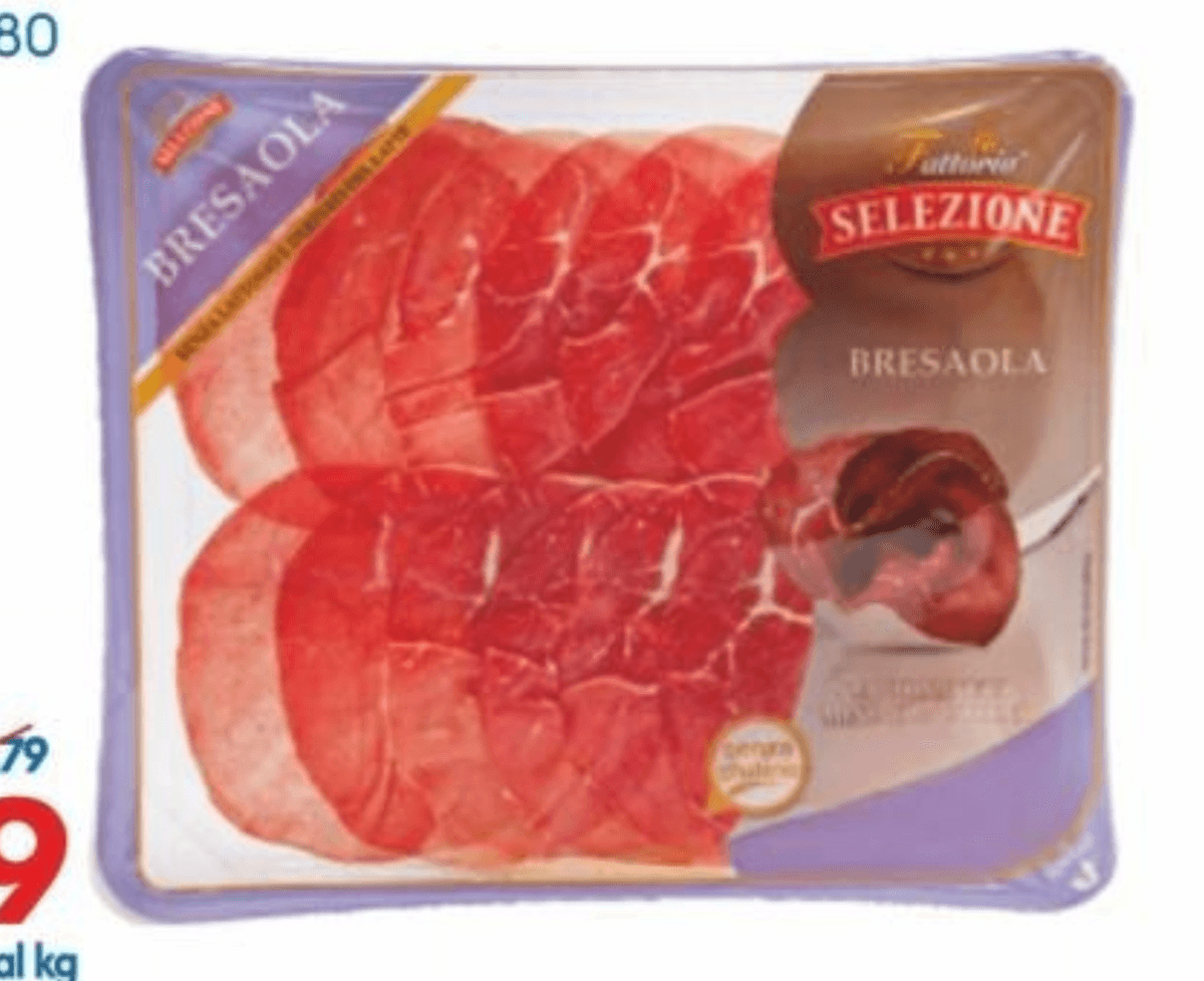 Bresaola La Fattoria g 80 - Offerta nel negozio MD