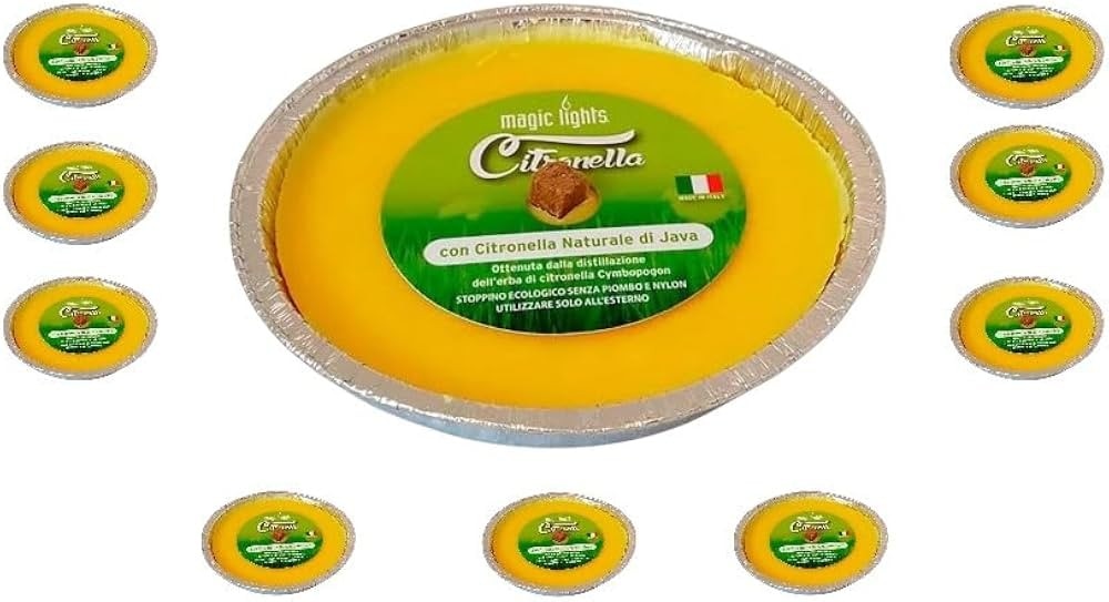 Padella Citronella da Interno diametro 14 cm Magic Lights - Offerta nel negozio Carrefour